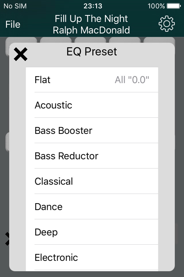 Time Stretch / 31 EQ / AUv3 screenshot 4