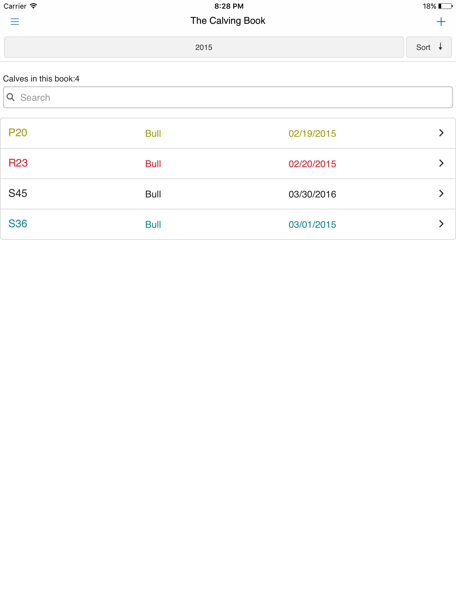 The Calving Book Plus screenshot 2