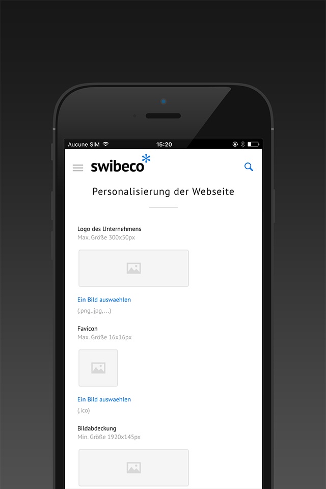 Swibeco screenshot 3