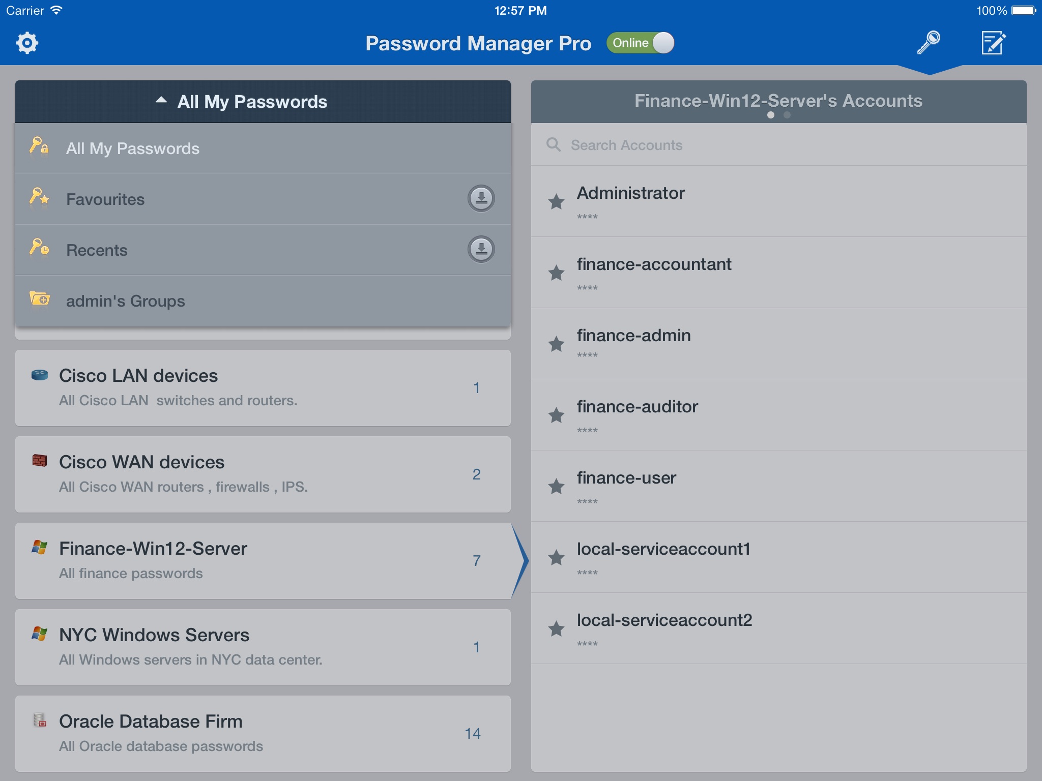 ME Password Manager Pro screenshot 3