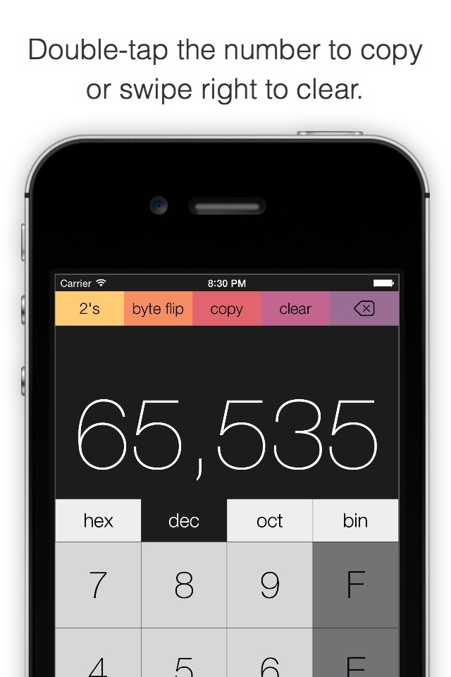 Convex Programmer's Calculator screenshot 3