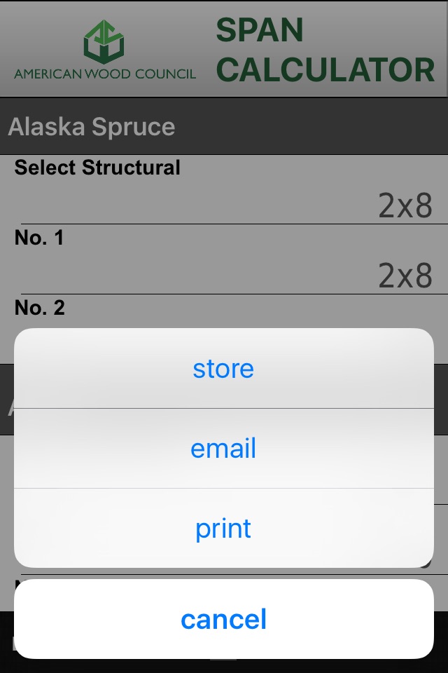 Span Calc screenshot 4