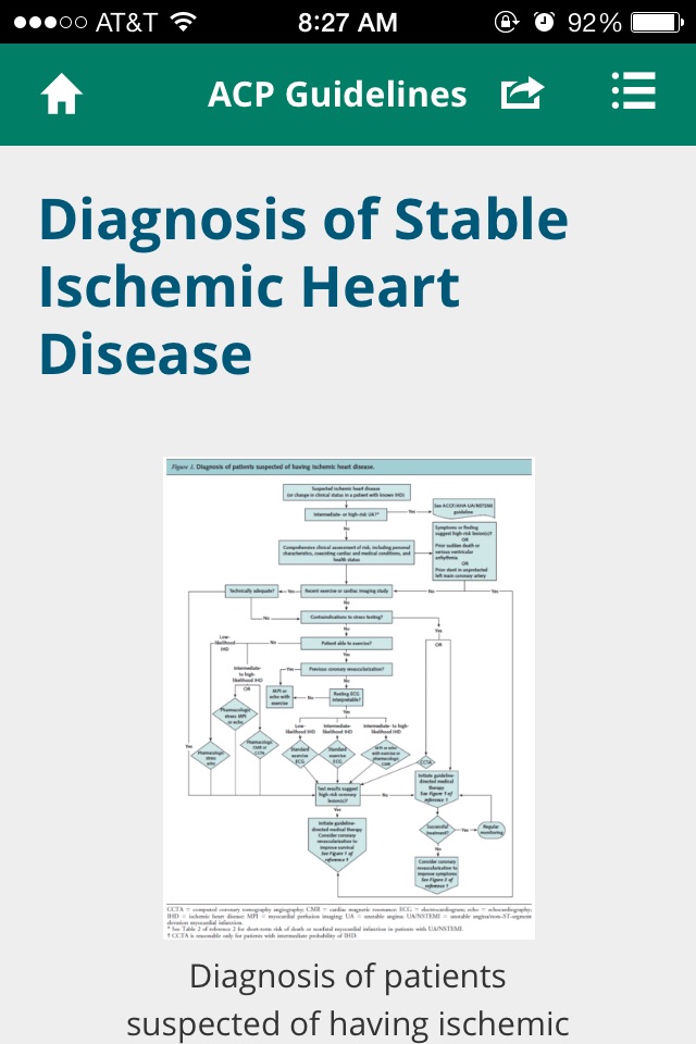 ACP Clinical Guidelines screenshot 3