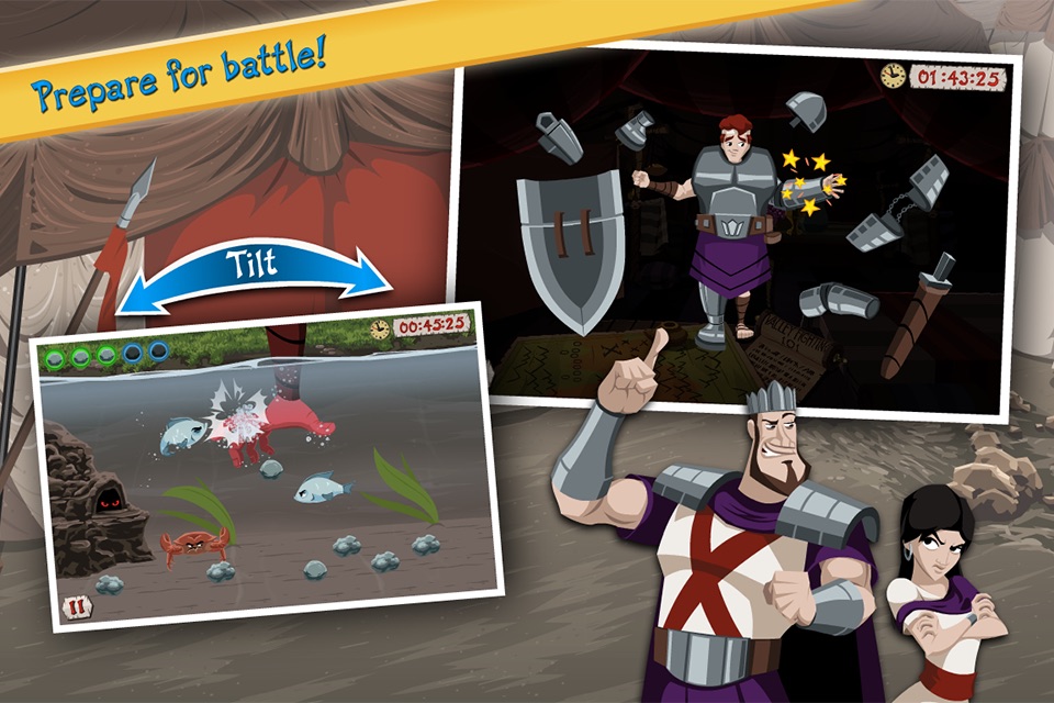 David vs Goliath - Bible Story screenshot 4