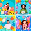 Happy birthday frames Maker!