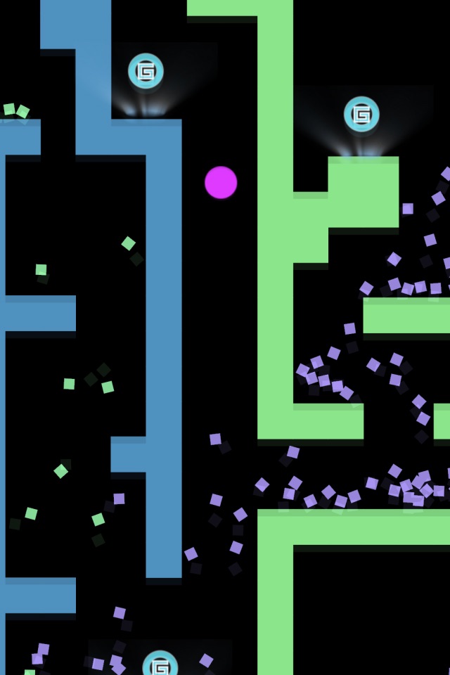 Purple Ball Bounce screenshot 2