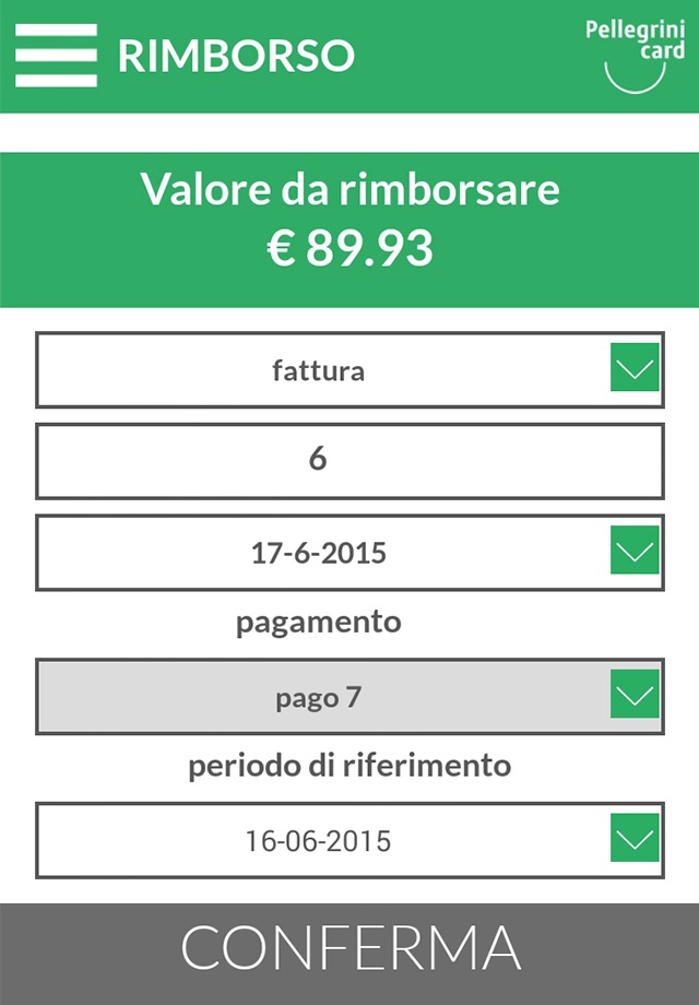 Pellegrini Card ESERCENTI screenshot 3