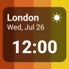 World Clock Widget - Time zone