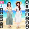 Makeup & Dress Up Beach Game