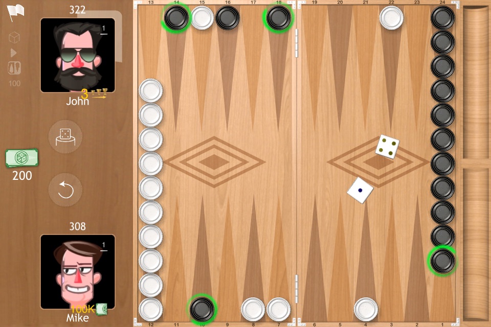 Backgammon Narde Online screenshot 3