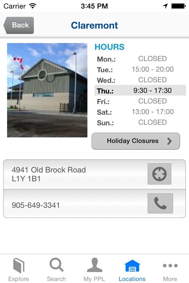 Pickering Public Library screenshot 3