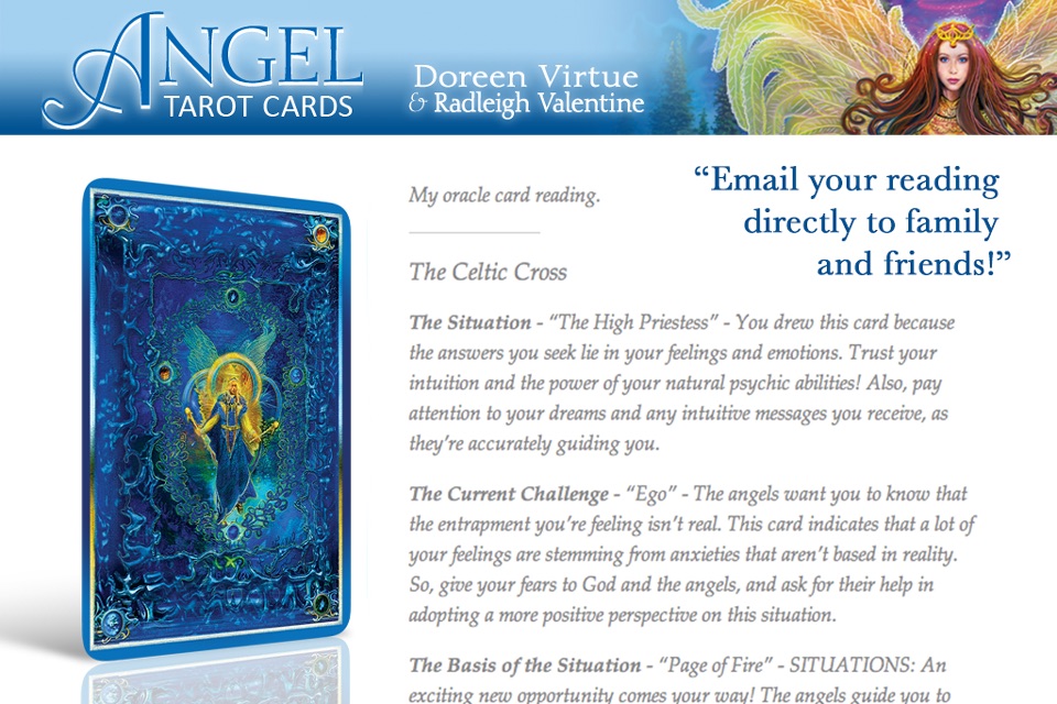 Angel Tarot screenshot 3