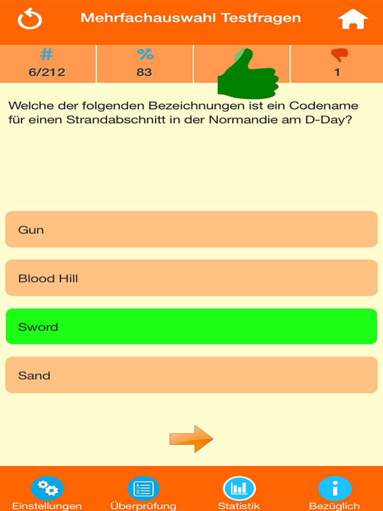 Der Zweite Weltkrieg Quiz screenshot 2