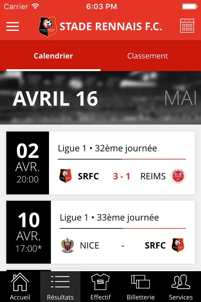 Stade Rennais F.C. screenshot 3