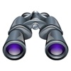 Binoculars 8X. SOS Morse Light