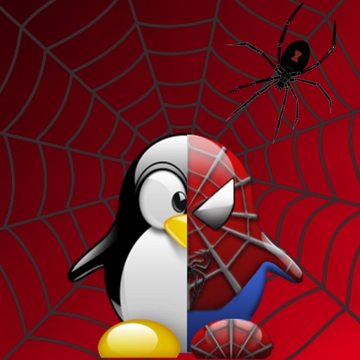 Spider Penguin Icon