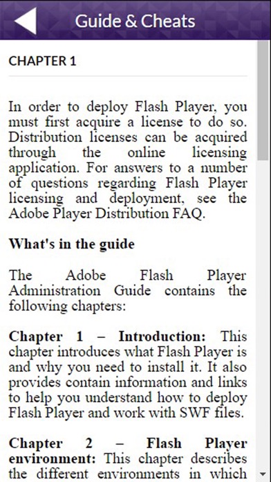 App Guide for Adobe F... screenshot1