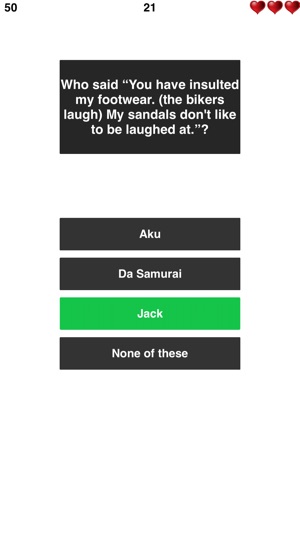 Trivia for Samurai Jack - Animated TV Series Quiz(圖3)-速報App