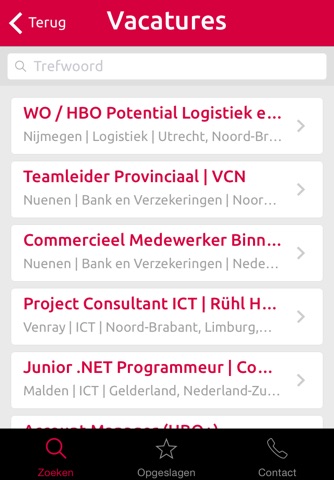 Personato Vacatures screenshot 4