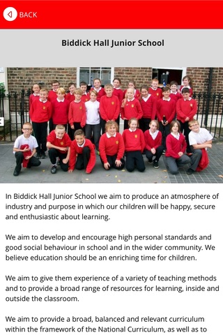 Biddick Hall Junior School screenshot 2