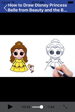 How to Draw Cute Princess Characters Easy screenshot 2