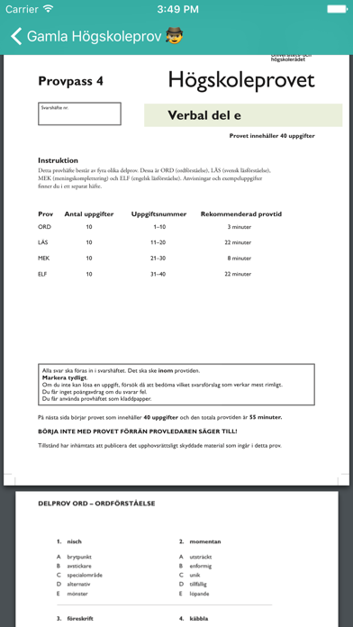 How to cancel & delete Högskoleprovet - Youth Group from iphone & ipad 2