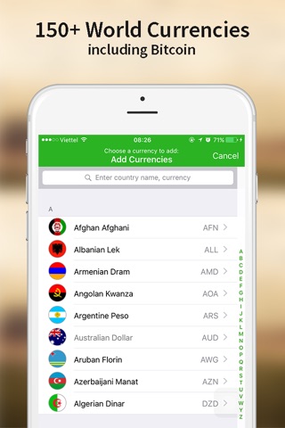 Currency Converter - Currency exchange unit for your travel screenshot 4