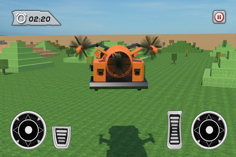 Real Flying Car Driver Simulator: Futuristic Game screenshot 2