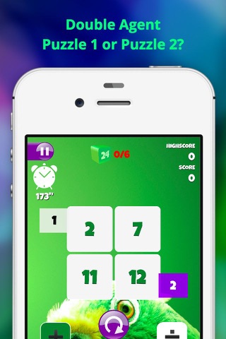 Chimp 24 - Free Brain entertaining arithmetic puzzles screenshot 4