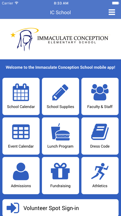 How to cancel & delete Immaculate Conception School from iphone & ipad 1