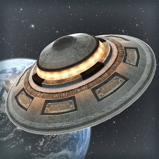 UFO Space Ship in the Moon 3D | Alien Craft Flying Game iOS App