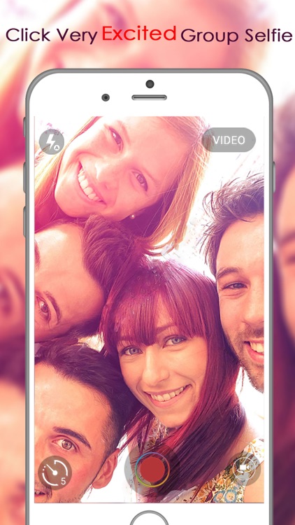 Selfie Shot : gif maker and video maker with best filters, effects and countdown timer selfie