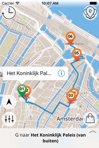 Amsterdam Premium | JiTT.travel Stadsgids & Tour Planner met Offline Kaarten screenshot 3