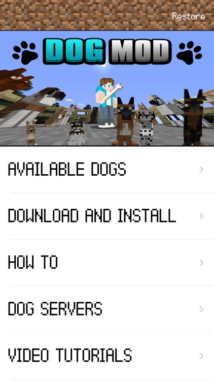 DOGs Pet Mods for Minecraft Game PC Guide Edition screenshot-4