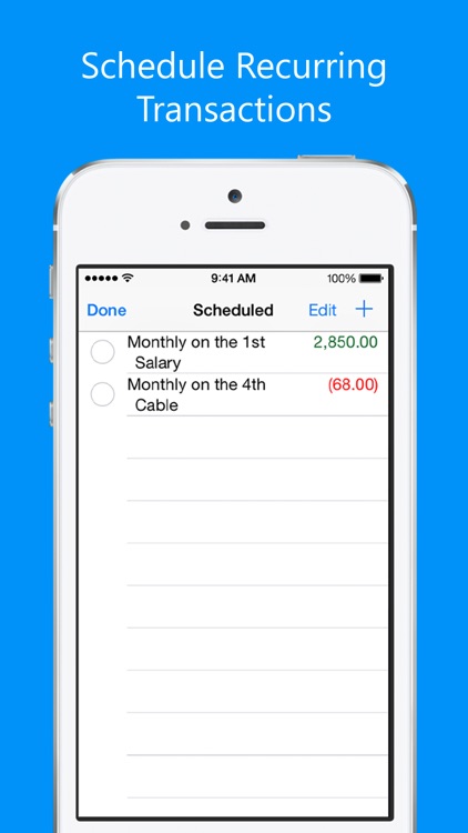 Balance My Checkbook, Check Register With Sync screenshot-4