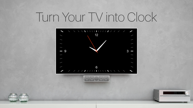 Screen Clock: Watch Time on TV