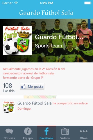 Guardo Fútbol Sala screenshot 4