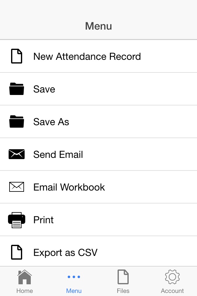 Attendance Log Book screenshot 3