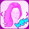 Fashion Hairstyle Makeover for Girls – Virtual Hair Salon Photo Montage Maker