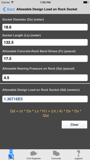 Piles and Piling Calculator - lite(圖5)-速報App