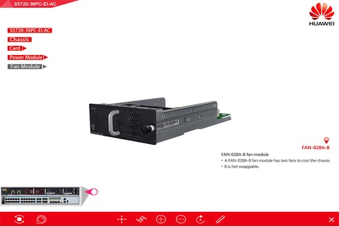 S5720-36PC-EI-AC 3D View screenshot 3