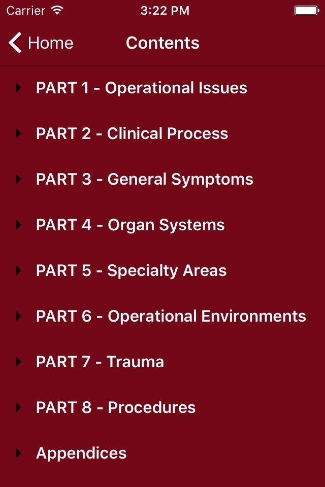 Special Operations Forces Medical Handbook screenshot 2