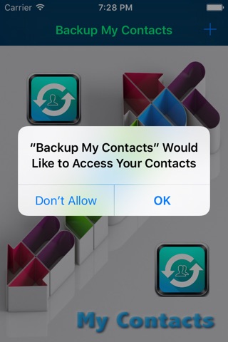 Backup My Contacts - Easy & Fast screenshot 2