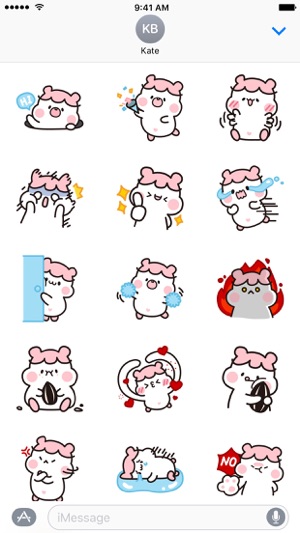 Hamster DORA − NHH Stickers(圖3)-速報App