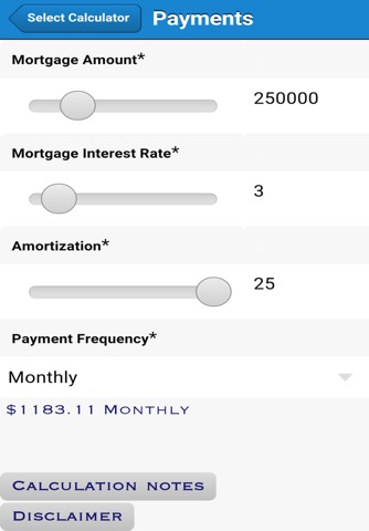 Leroux Mortgages screenshot 2