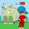 Pattern Puzzle Games For Hero Mask LadyBug And Cute Monster