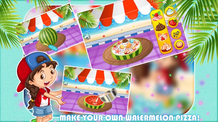 Frozen Dessert Food Stand - Crazy cooking & scramble baking game for kids