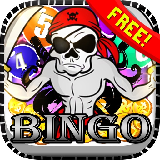 Bingo The Pirate Free - “ Casino Vegas Edition ” iOS App