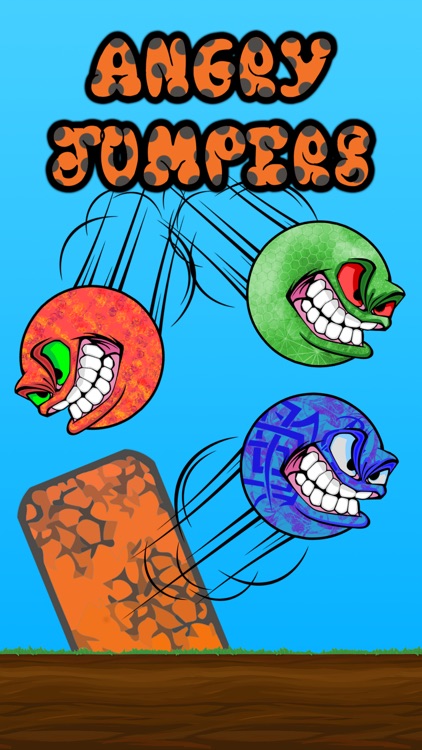 Angry Jumpers - endless rolling game!