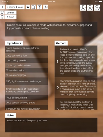 Recipe Pad - Your Recipe Book on your iPad! screenshot 2